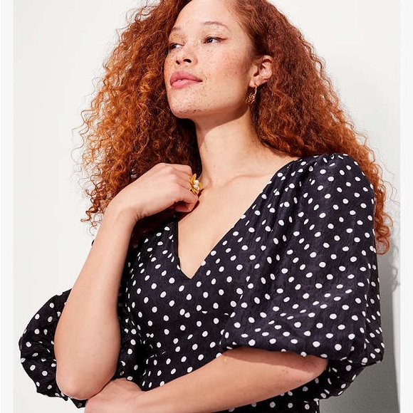 Kate Spade New York Harmony Dot Cloqué Dress - Picture 4 of 10